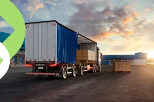 Carreta sider em operação reduzindo paradas e aumentando produtividade