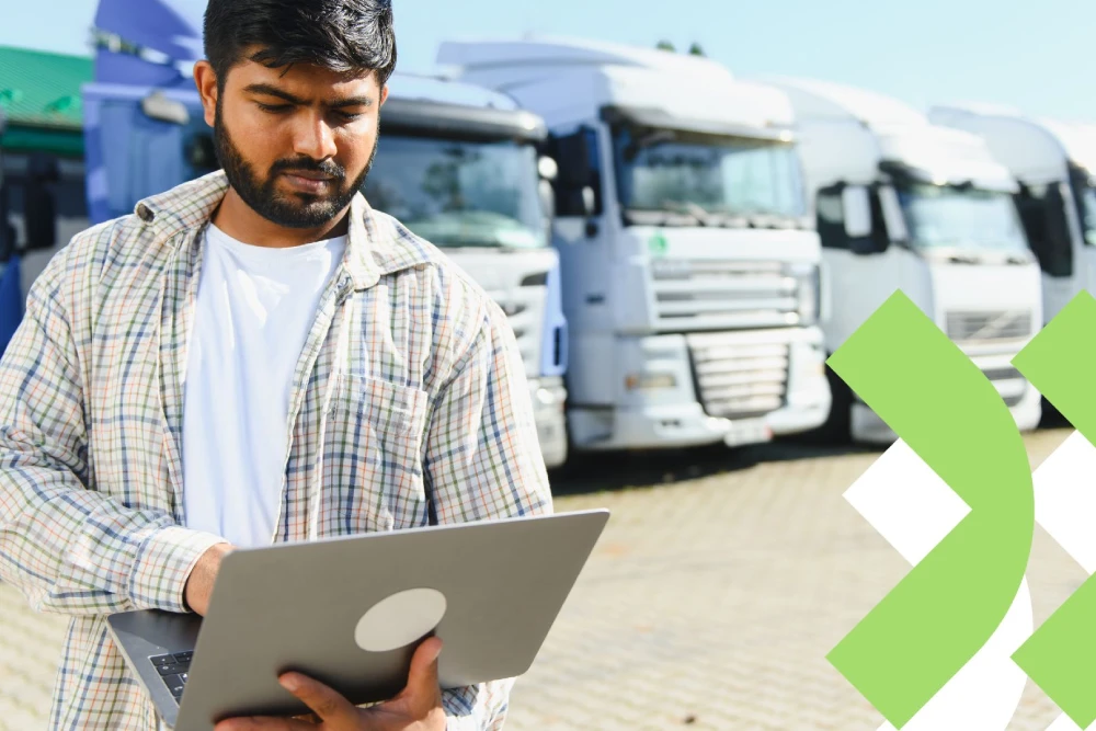 Gestor de frota utilizando torre de controle para otimizar a gestão de transporte.