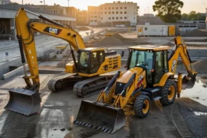 Escavadeira e retroescavadeira: diferenças, usos, vantagens e custo