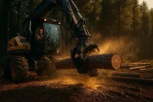Harvester florestal: o que é, como funciona e por que locar?