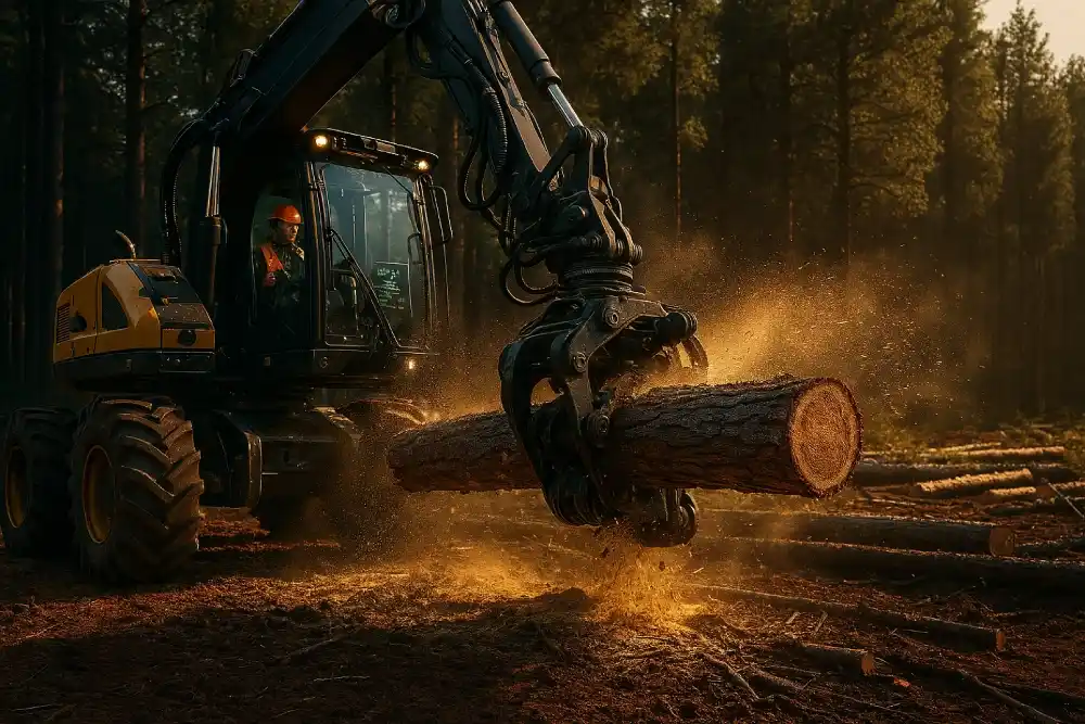 Harvester florestal: o que é, como funciona e por que locar?